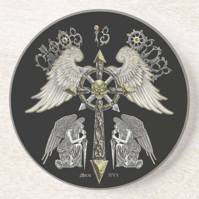 Chaos ist Auftrag Getränkeuntersetzer (Vorne)