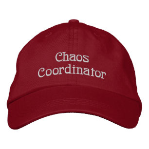 Chaos-Koordinator Bestickte Baseballkappe
