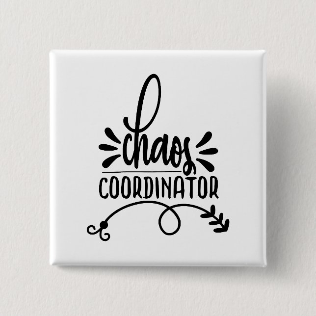 Chaos-Koordinator Button (Vorderseite)