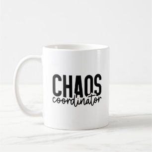 Chaos-Koordinator - Funny Mama Life Zitat Kaffeetasse