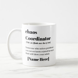 Chaos-Koordinator Kaffeetasse