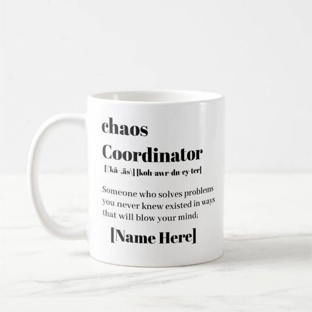 Chaos-Koordinator Kaffeetasse (Links)