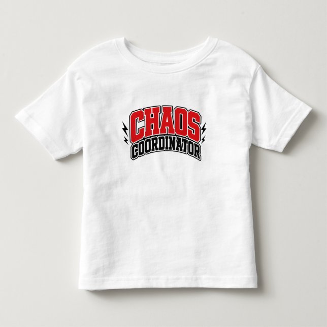 Chaos-Koordinator Kleinkind T-shirt (Vorderseite)
