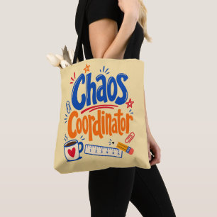 Chaos-Koordinator Lehrer Zurück zur Schule Design