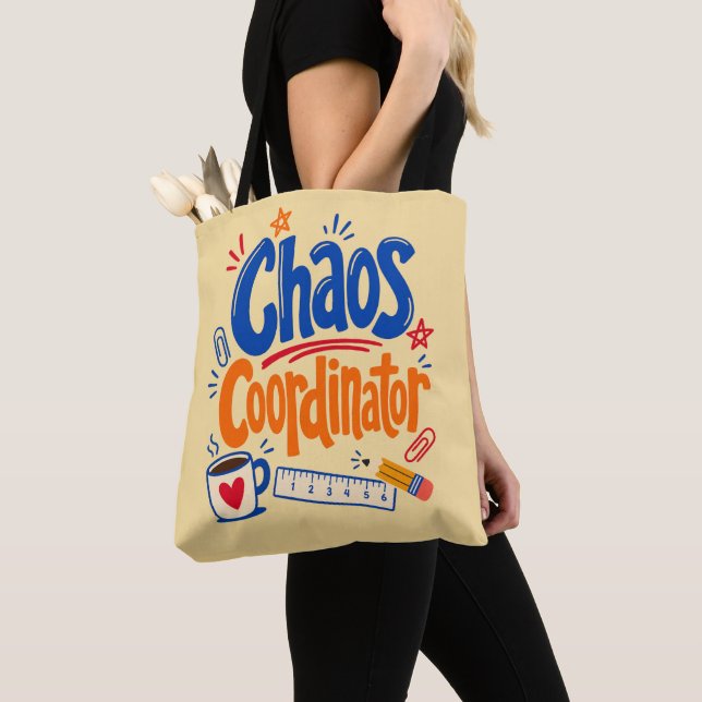 Chaos-Koordinator Lehrer Zurück zur Schule Design (Von Nahem)