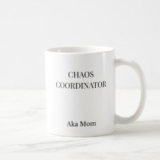 Chaos-Koordinator Lustiger Mama-Becher | Minimalis Kaffeetasse