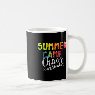 Chaos-Koordinator . Lustiger Sommercamp-Berater Kaffeetasse