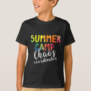 Chaos-Koordinator . Lustiger Sommercamp-Berater T-Shirt
