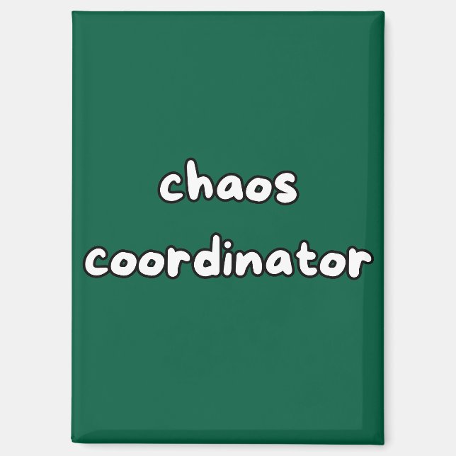 Chaos-Koordinator Magnet (Vorderseite)