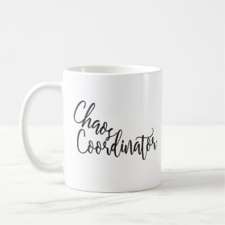 Chaos-Koordinator-mit Monogramm Kaffeetasse