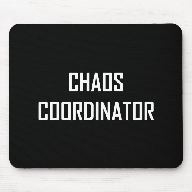 Chaos-Koordinator Mousepad (Vorne)