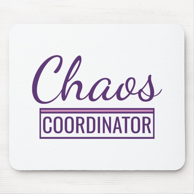 Chaos-Koordinator Mousepad (Vorne)