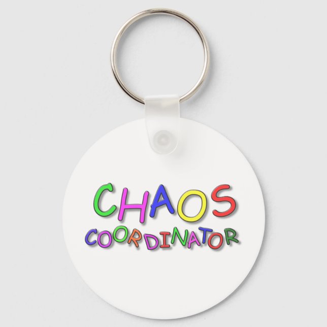 Chaos-Koordinator Schlüsselanhänger (Vorderseite)