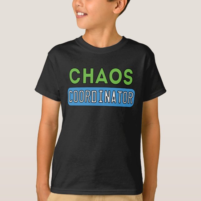 Chaos-Koordinator T-Shirt (Vorderseite)