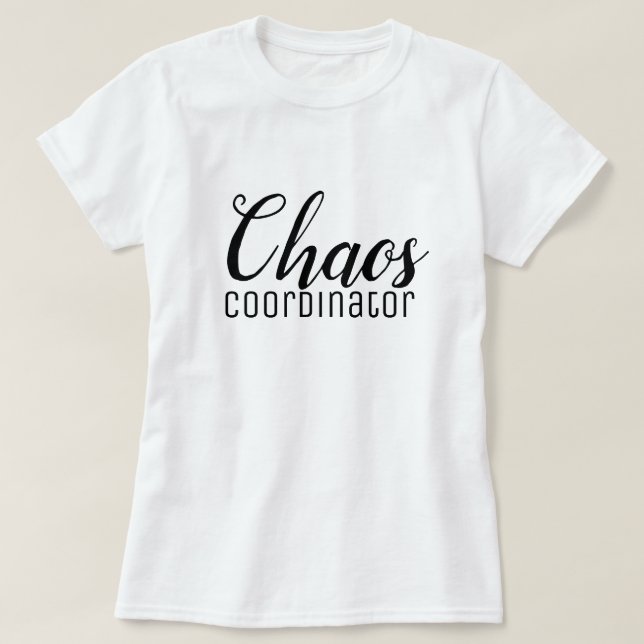 Chaos-Koordinator T-Shirt (Design vorne)