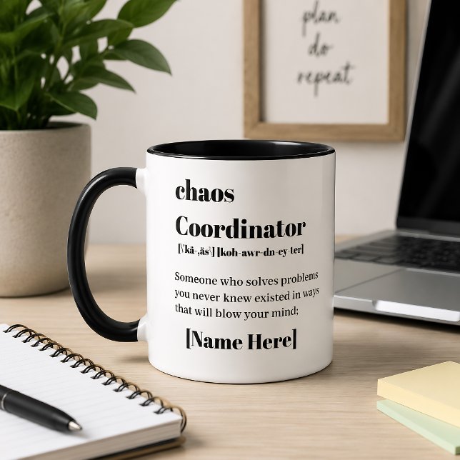 Chaos-Koordinator Tasse (Von Creator hochgeladen)