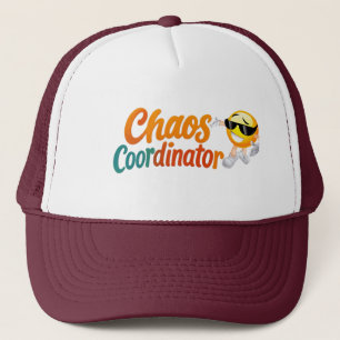 Chaos-Koordinator Trucker Hut – Lustiges Geschenk Truckerkappe