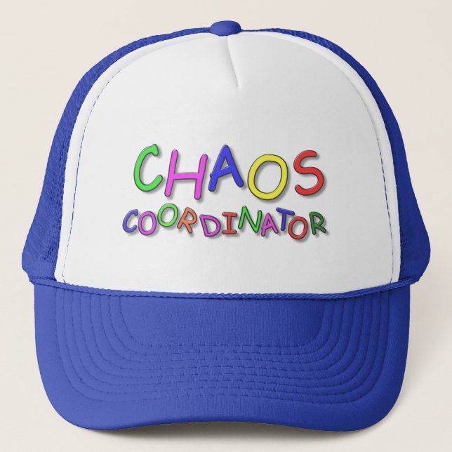 Chaos-Koordinator Truckerkappe (Vorderseite)