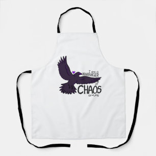 Chaos-Krähen-Teppich Schürze
