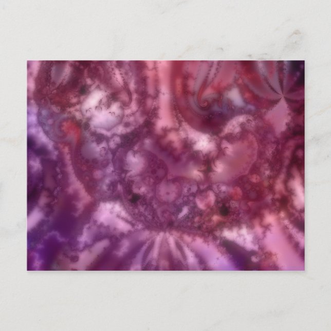 Chaos Krawatte-Dyed Postcard Postkarte (Vorderseite)
