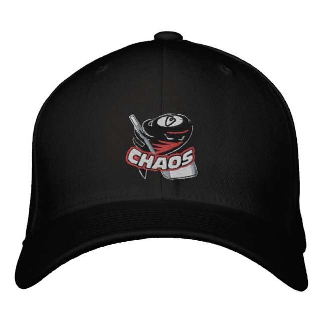Chaos LCC Hat Bestickte Baseballkappe (Vorderseite)