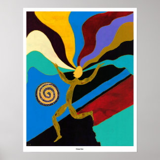 Chaos Man - Print Poster