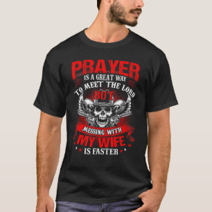 Chaos mit meiner Ehefrau trifft den Herrn für Männ T-Shirt