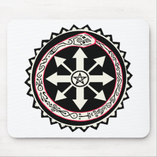 Chaos mit Ouroburos Snake Mousepad