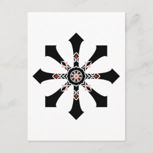 Chaos Revisited star Postcard Postkarte