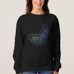 Chaos Theorie Lorenz Attraktor Sweatshirt