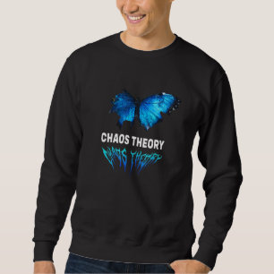 Chaos Theory Butterfly - traurige Ästhetik Edgy St Sweatshirt