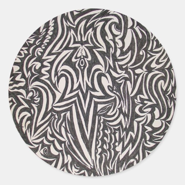 Chaos Trip Aufkleber (Vorderseite)