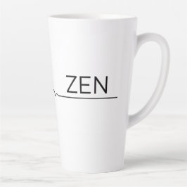 Chaos umschlingend bis Zen Milchtasse