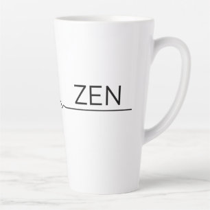 Chaos umschlingend bis Zen Milchtasse