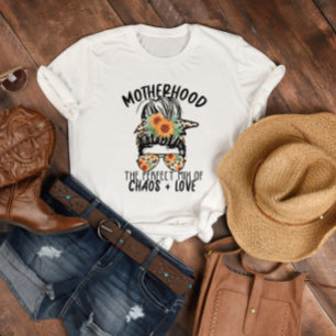 Chaos und Liebe der Mutterschaft T-Shirt