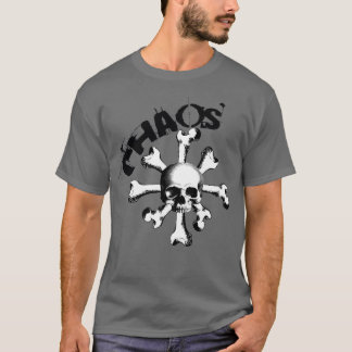 Chaos und Logo T-Shirt