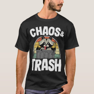 Chaos und Mülleimer Panda Raccoon 1 T-Shirt