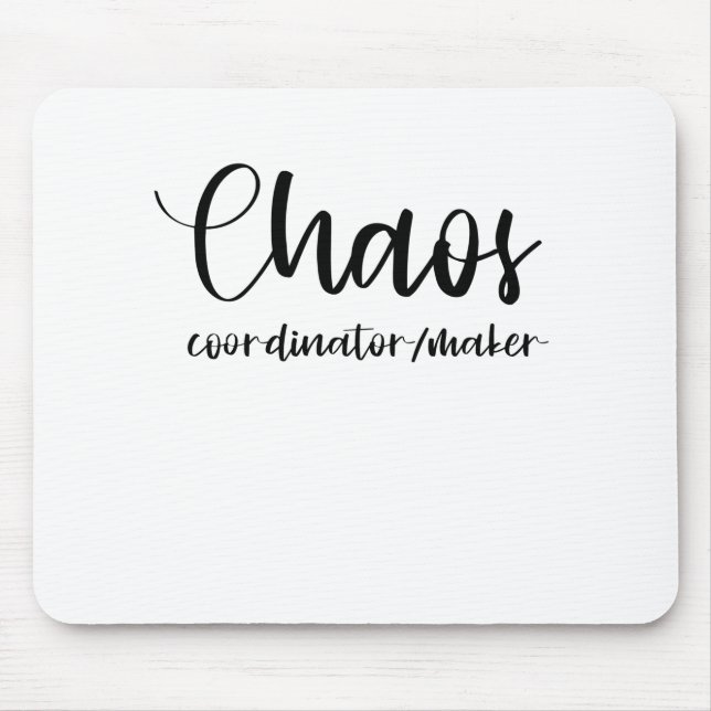Chaosmacher Mousepad (Vorne)