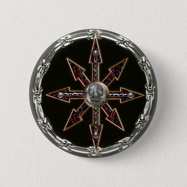 Chaosrad Button (Vorderseite)