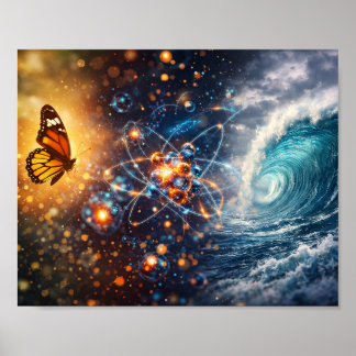 Chaostheorie des Schmetterlingseffekts Abstract Po Poster