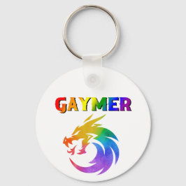 Chaotic Gay D20 - LGBTQ+ Pride DND Schlüsselanhänger