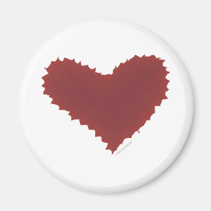 Chaotic Heart zerklüftete Kante schlechte Romantik Magnet