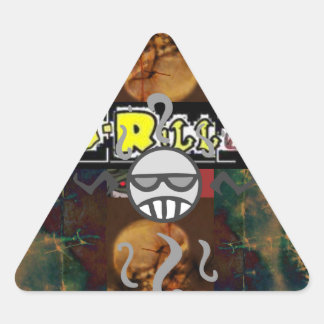 Chaotic J-Rilla und Skull Triangle Sticker