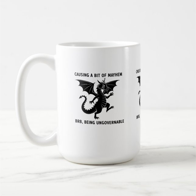 Chaotic Little Dragon Kaffeetasse (Links)