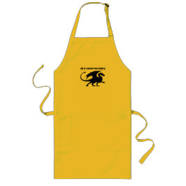 Chaotic Little Dragon Lange Schürze