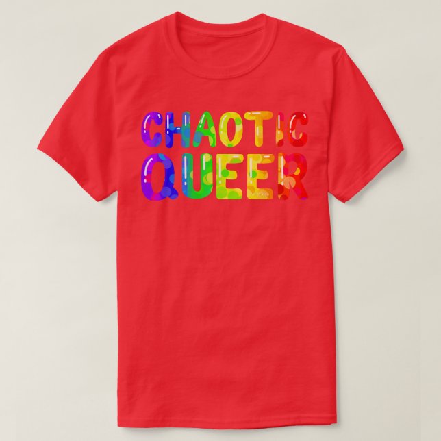 Chaotic que T-Shirt (Design vorne)