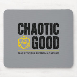 Chaotisch Gut Gute Absichten Fragwürdige Ods Mousepad