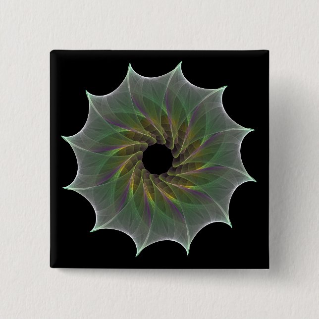 chaotische Anziehung Button (Vorderseite)