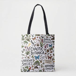 Chaotische Botanica Surreal Ökologien Illustration
