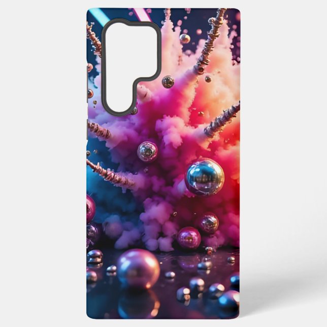 Chaotische Explosionen Samsung Galaxy Hülle (Rückseite)